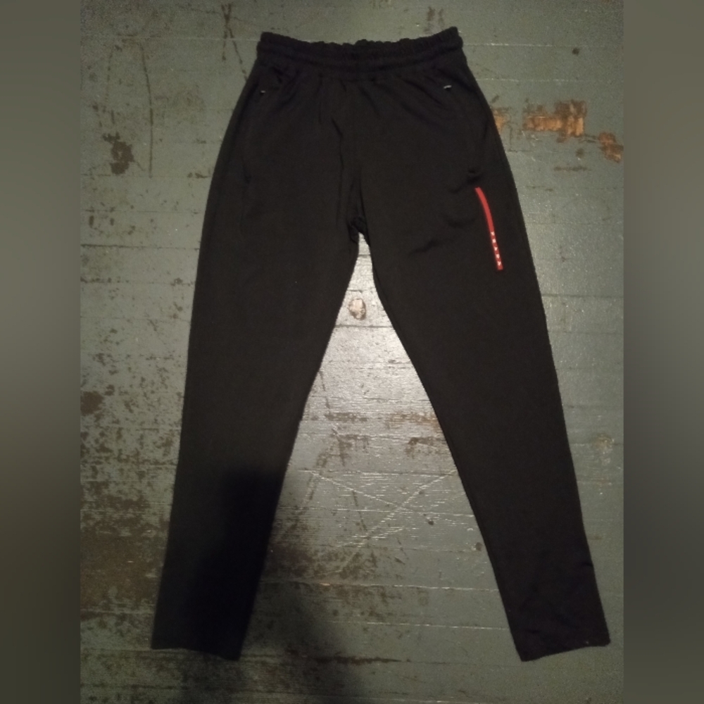 Men's Prada Black Athletic Pants Medium